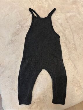 SALE 🌟 ZARA BABY | Charcoal/Black Stretchy Overalls